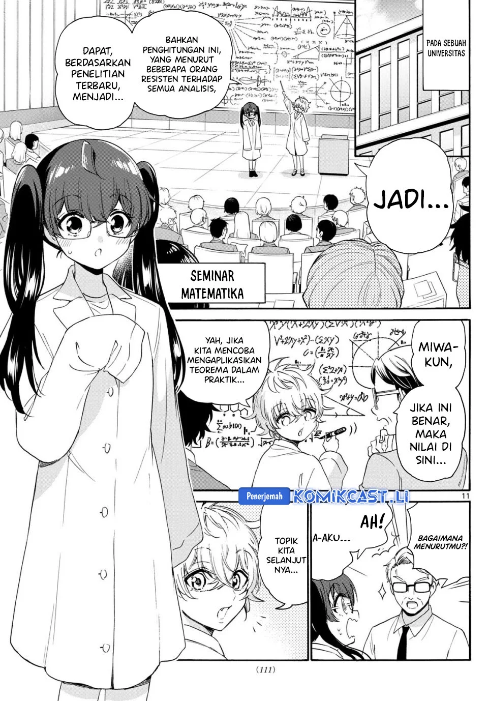 Mikadono Sanshimai wa Angai, Choroi Chapter 81 Gambar 11