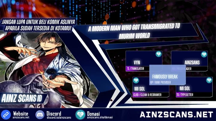 Komik Modern Man Who Fall Into Murim Chapter 132 gambar nomor 1