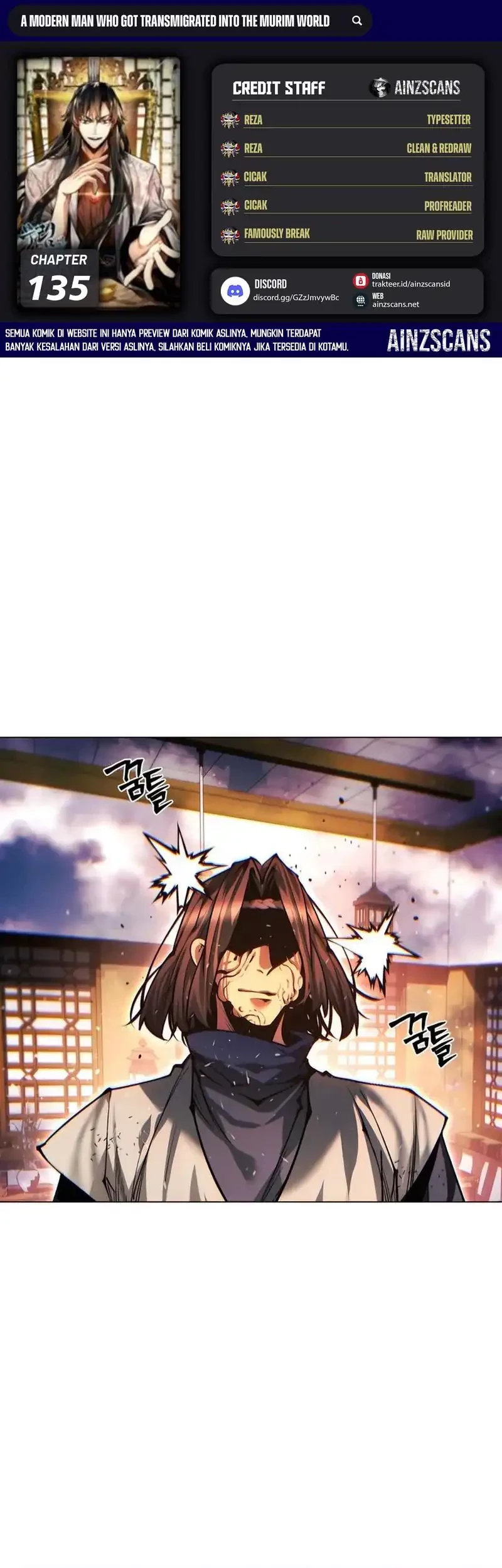 Komik Modern Man Who Fall Into Murim Chapter 135 gambar nomor 1