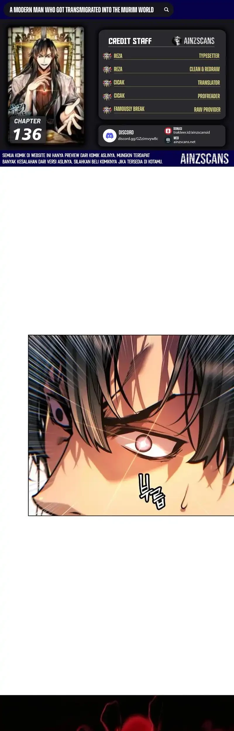 Komik Modern Man Who Fall Into Murim Chapter 136 gambar nomor 1