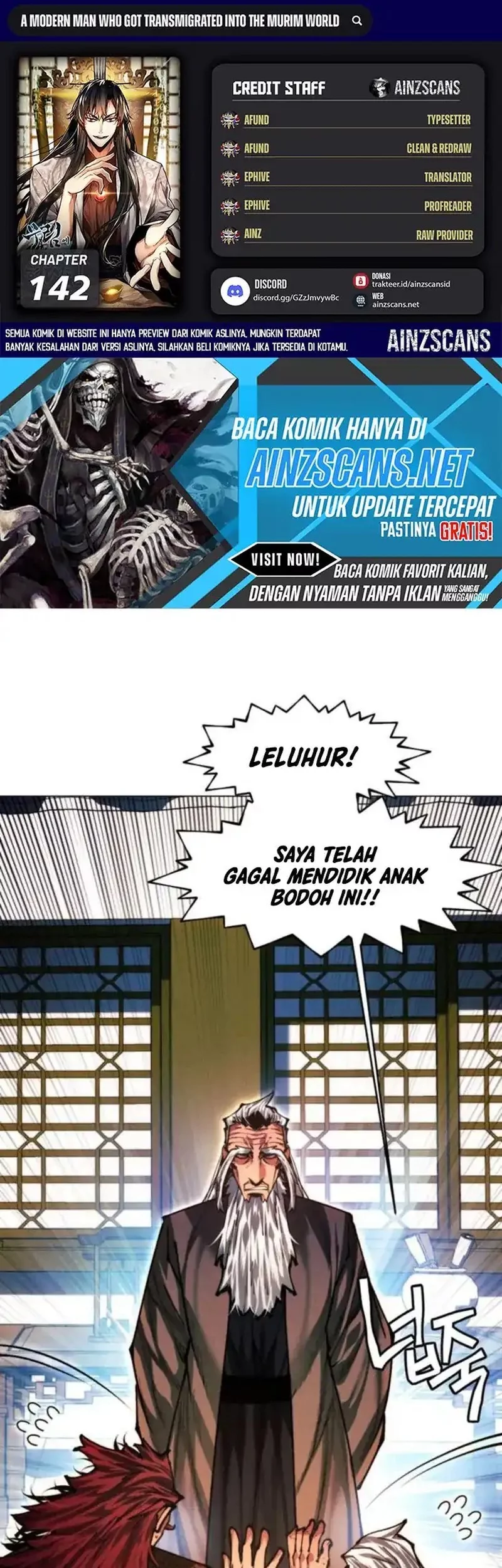 Komik Modern Man Who Fall Into Murim Chapter 142 gambar nomor 1