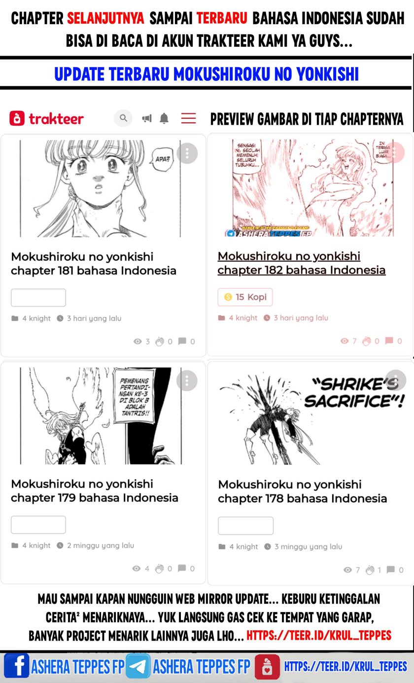 Mokushiroku no Yonkishi Chapter 177 Gambar 23