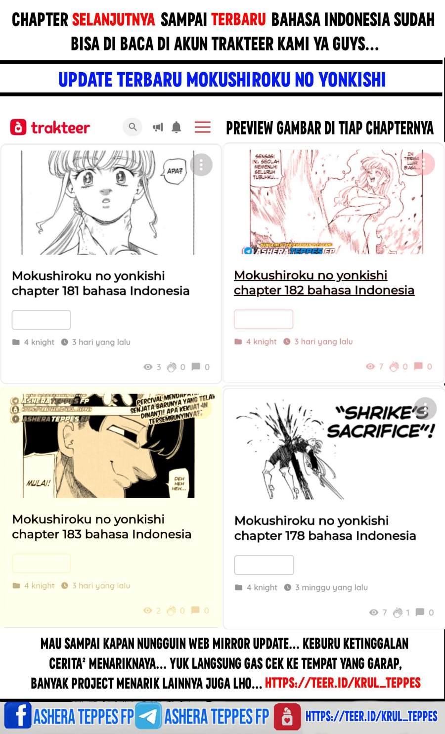 Mokushiroku no Yonkishi Chapter 178 Gambar 22