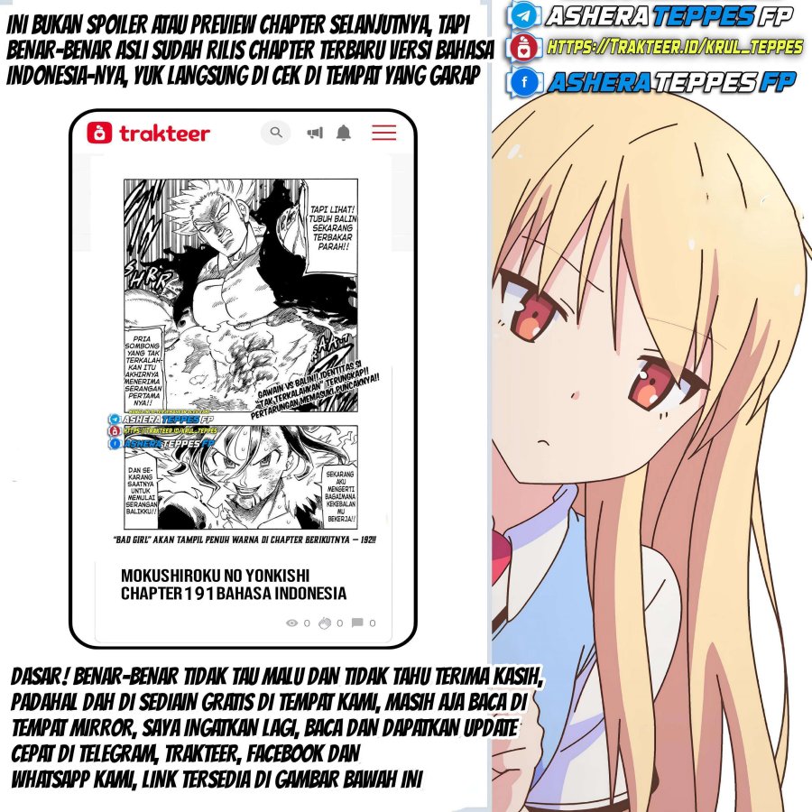 Mokushiroku no Yonkishi Chapter 186 Gambar 23