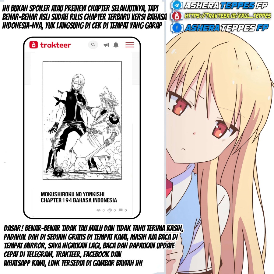 Mokushiroku no Yonkishi Chapter 187 Gambar 22