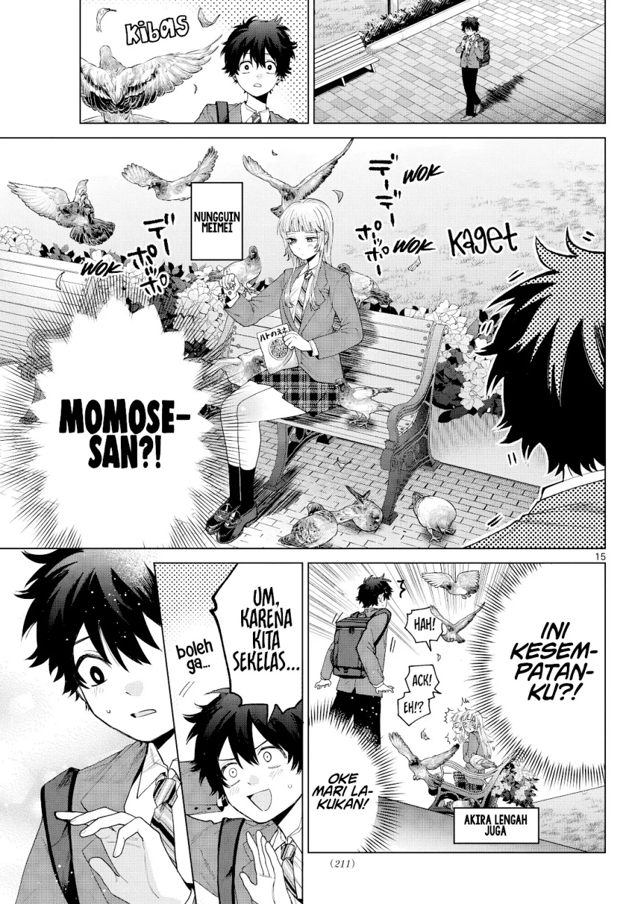 Momose Akira no Hatsukoi Hatan-chuu. Chapter 15 Gambar 16