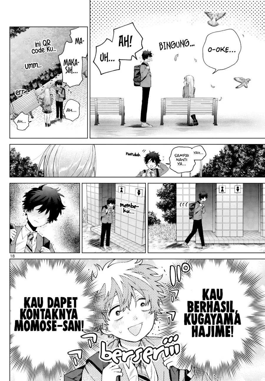 Momose Akira no Hatsukoi Hatan-chuu. Chapter 15 Gambar 19