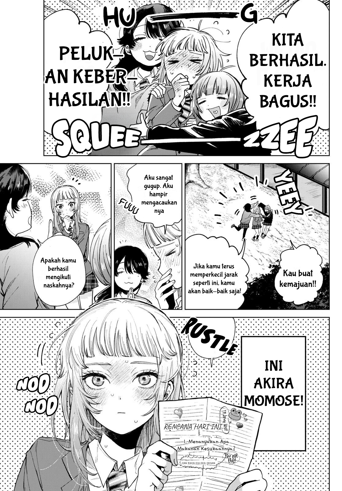 Momose Akira no Hatsukoi Hatan-chuu. Chapter 1 Gambar 16