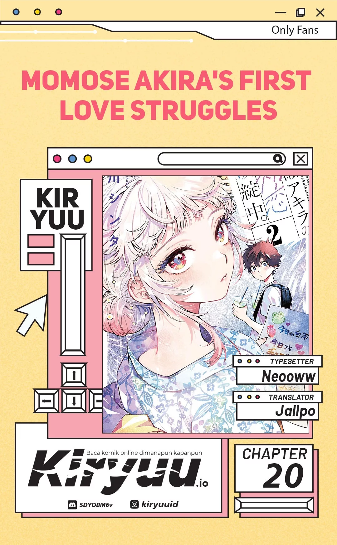 Komik Momose Akira no Hatsukoi Hatan-chuu. Chapter 20 gambar nomor 1