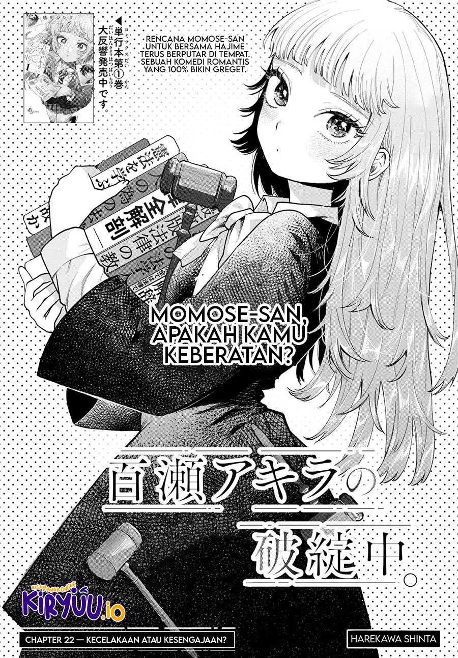 Manga Momose Akira no Hatsukoi Hatan-chuu. Chapter 22 gambar nomor 2