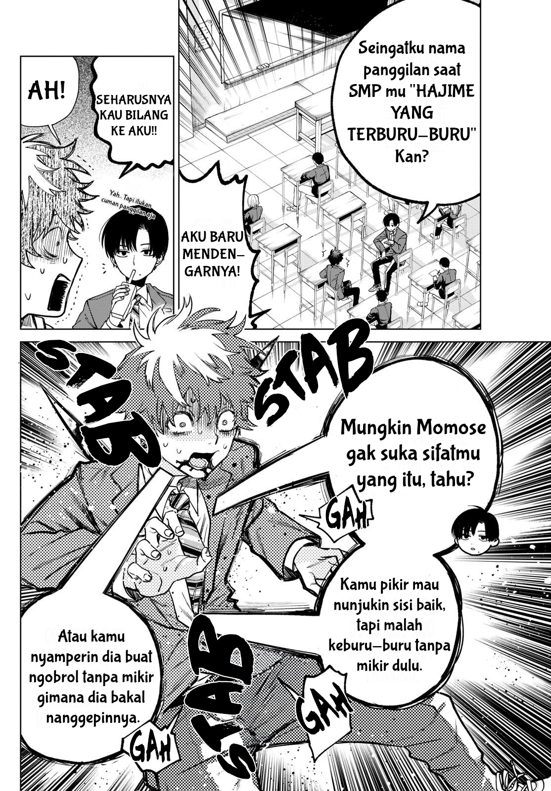 Momose Akira no Hatsukoi Hatan-chuu. Chapter 3 Gambar 6