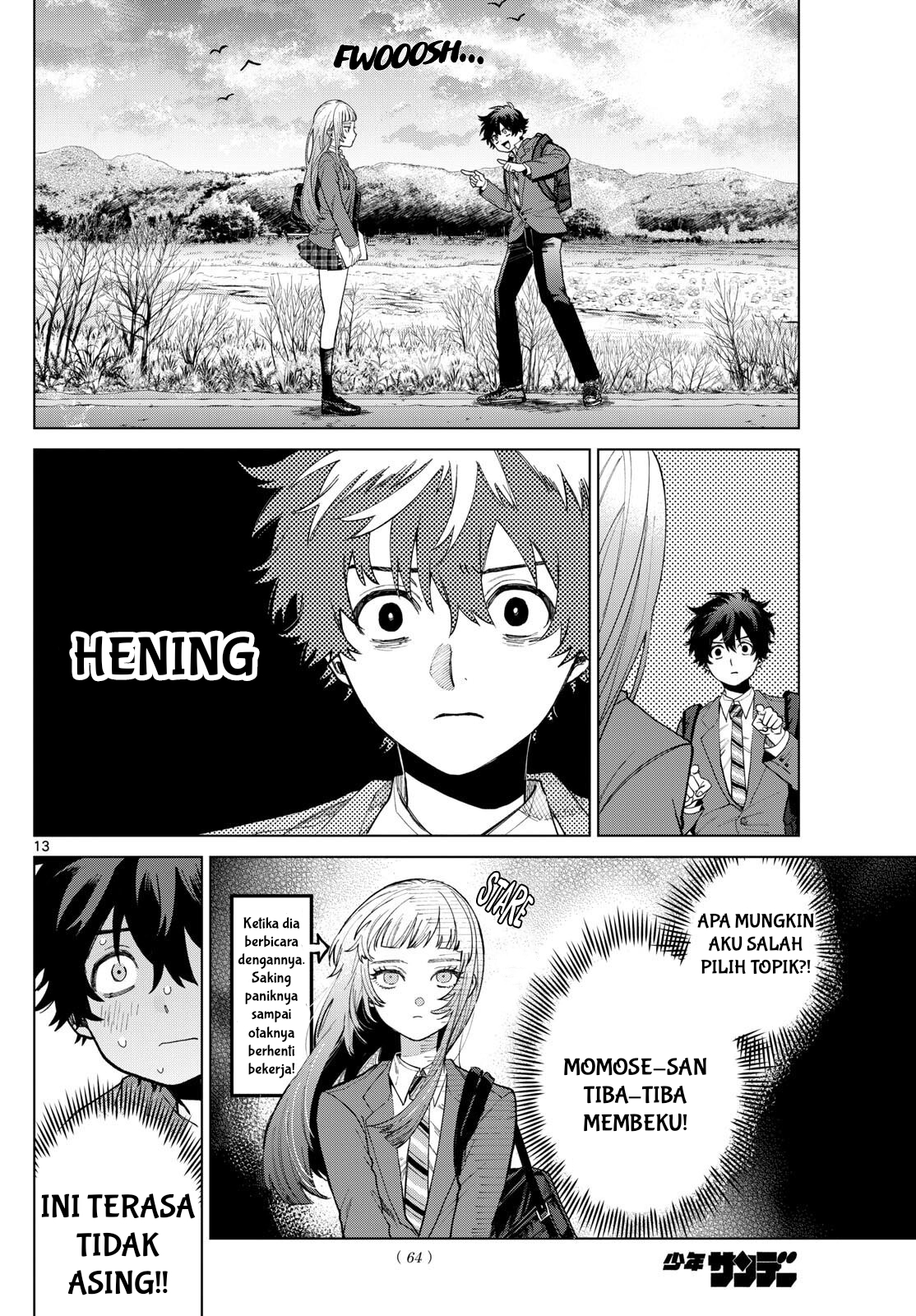 Momose Akira no Hatsukoi Hatan-chuu. Chapter 3 Gambar 14