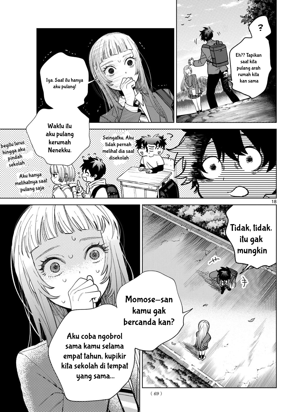 Momose Akira no Hatsukoi Hatan-chuu. Chapter 3 Gambar 19