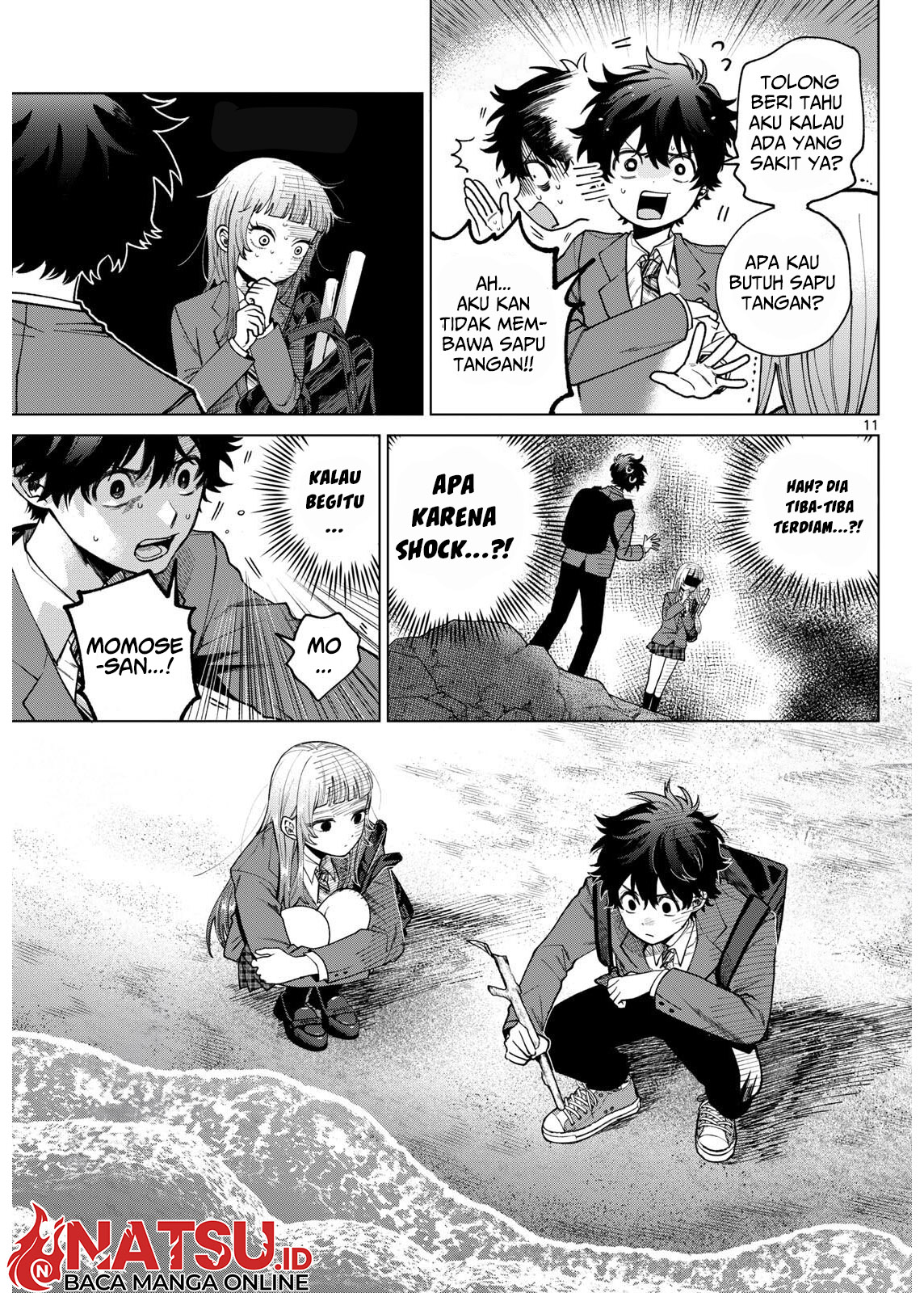 Momose Akira no Hatsukoi Hatan-chuu. Chapter 7 Gambar 9