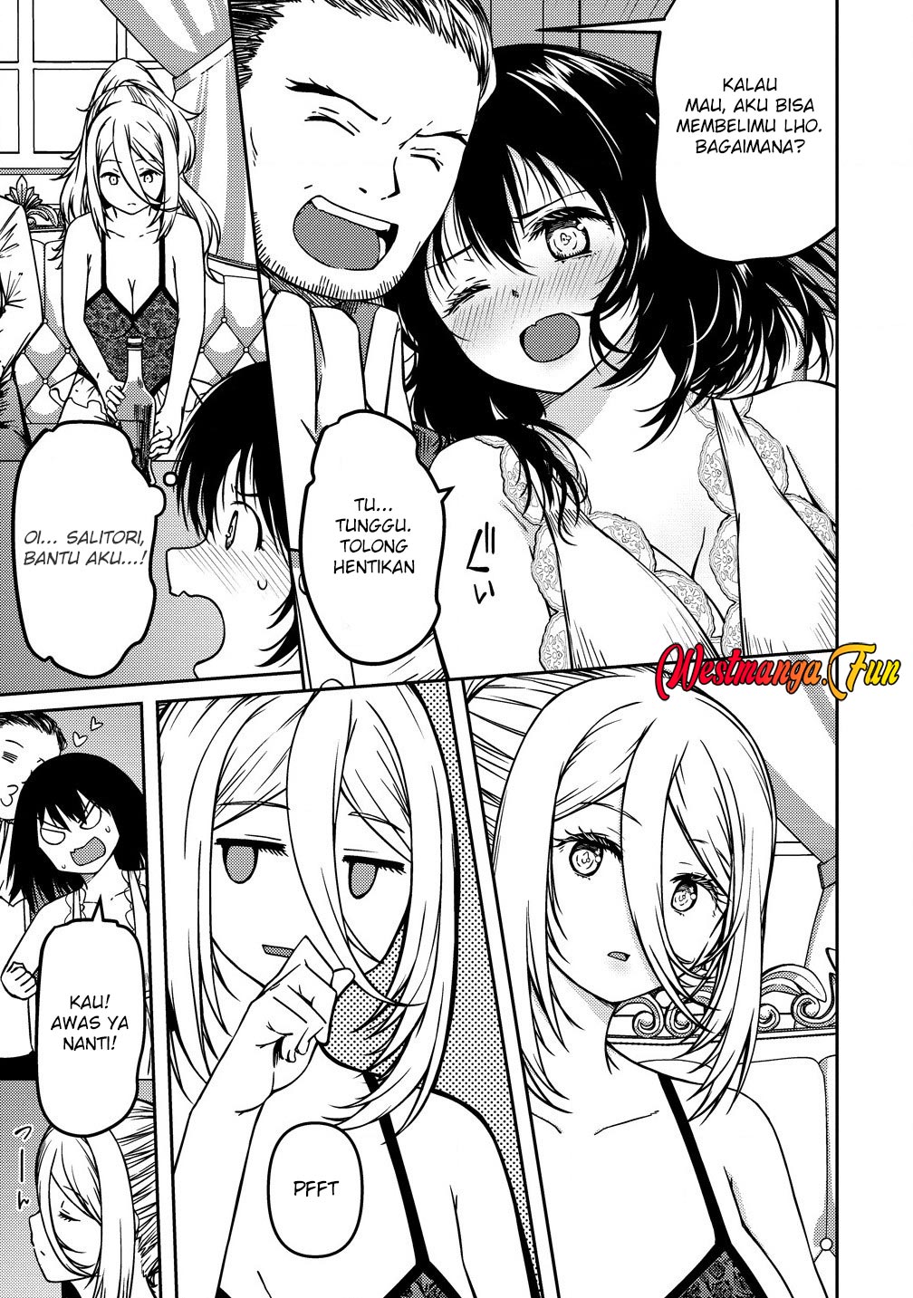 Monster Onna Kanbu wa Osanaki Yuusha wo Dekiaisuru Chapter 9 Gambar 9