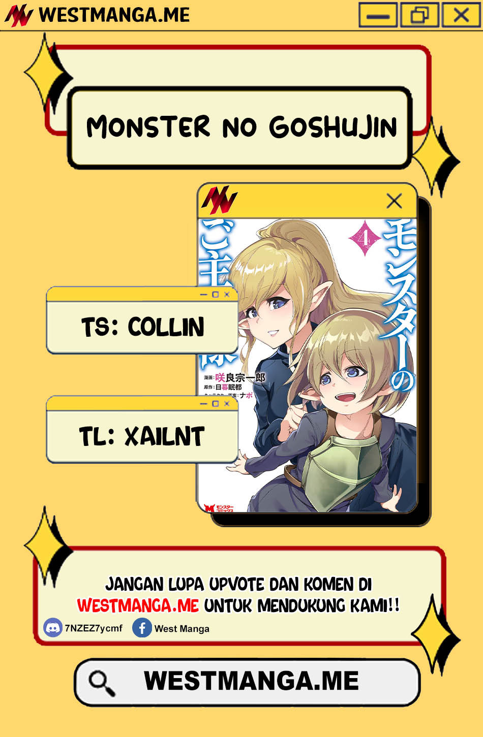 Monster no Goshujin-sama Chapter 77 Gambar 4