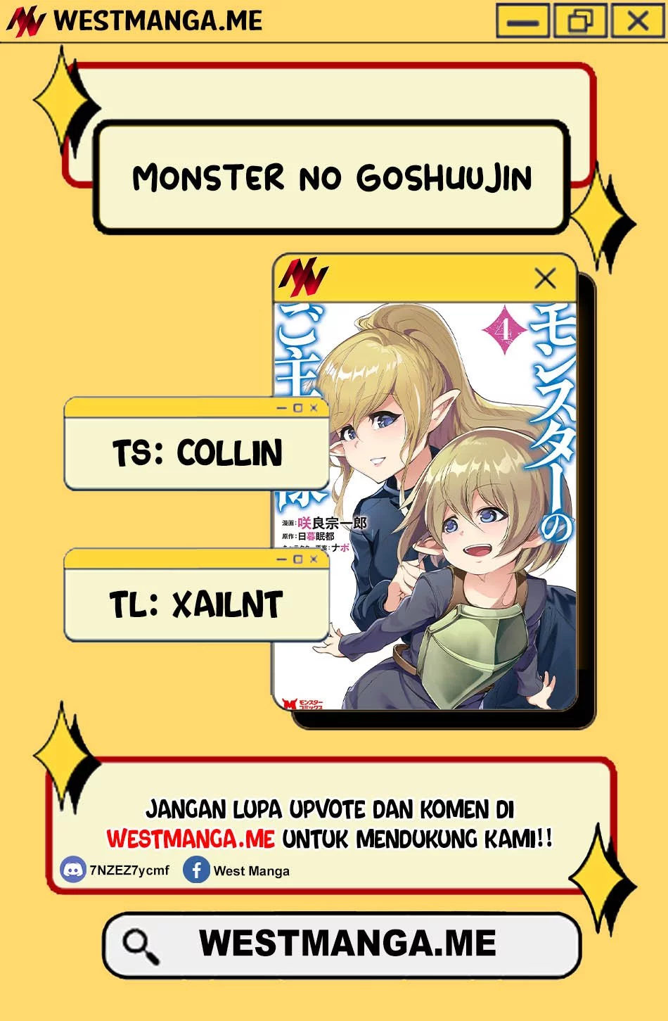 Monster no Goshujin-sama Chapter 83 Gambar 4