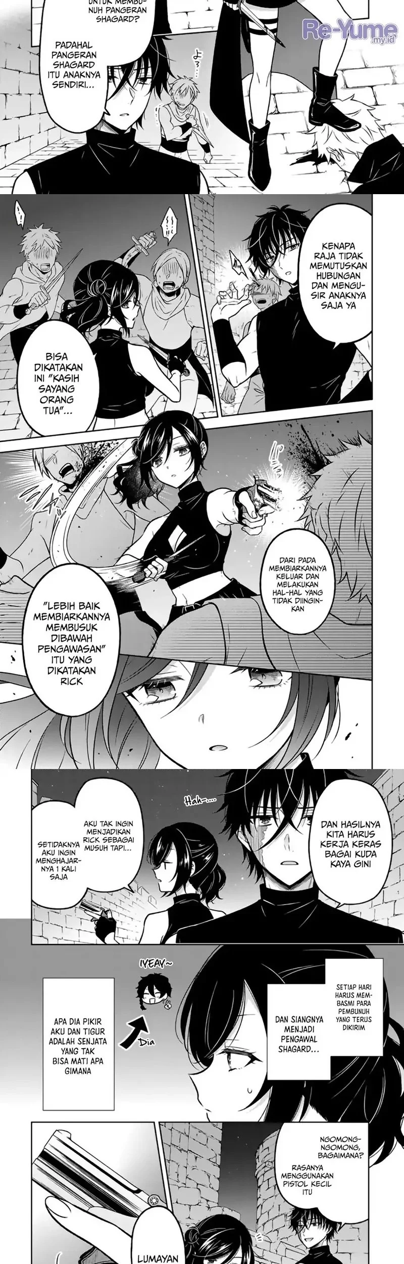 Manga Moto Ansatsusha, Tensei shita Kizoku no Reijou ni narimashita Chapter 27 gambar nomor 2