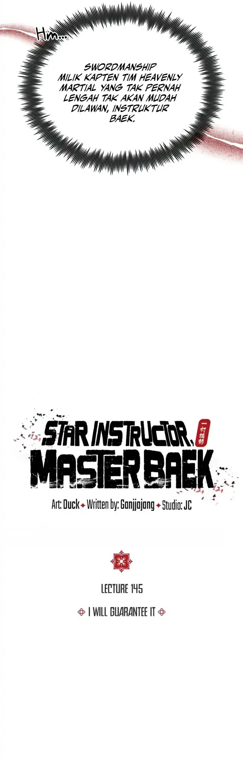 Number One Star Instructor Master Baek Chapter 145 Gambar 27