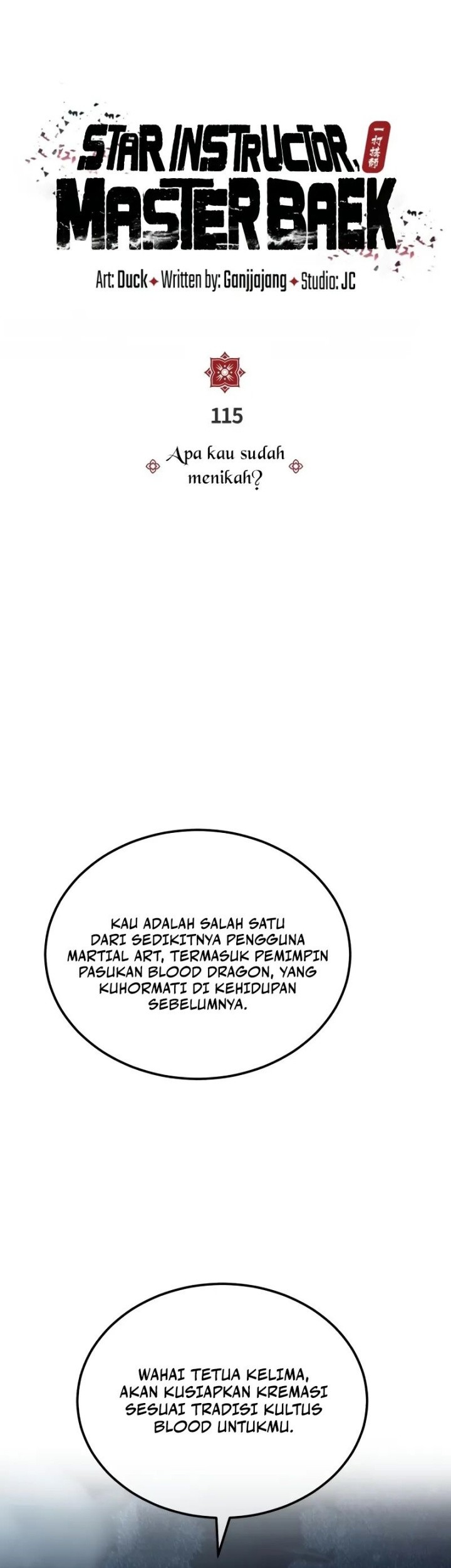 Number One Star Instructor Master Baek Chapter 115 Gambar 34
