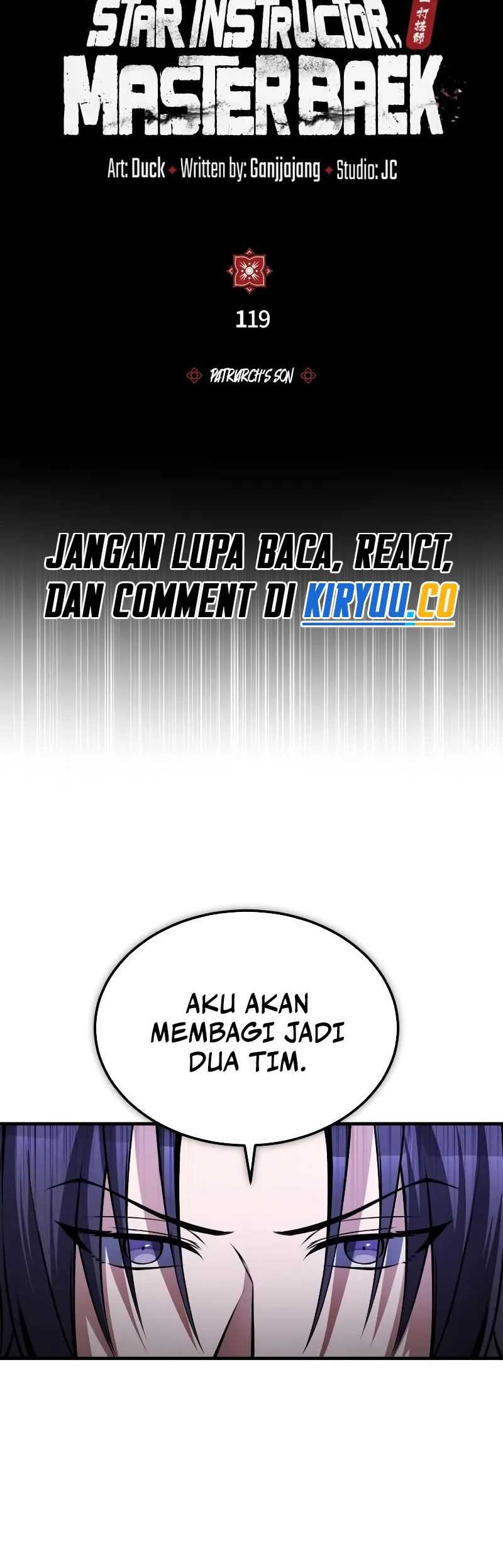 Number One Star Instructor Master Baek Chapter 119 Gambar 29