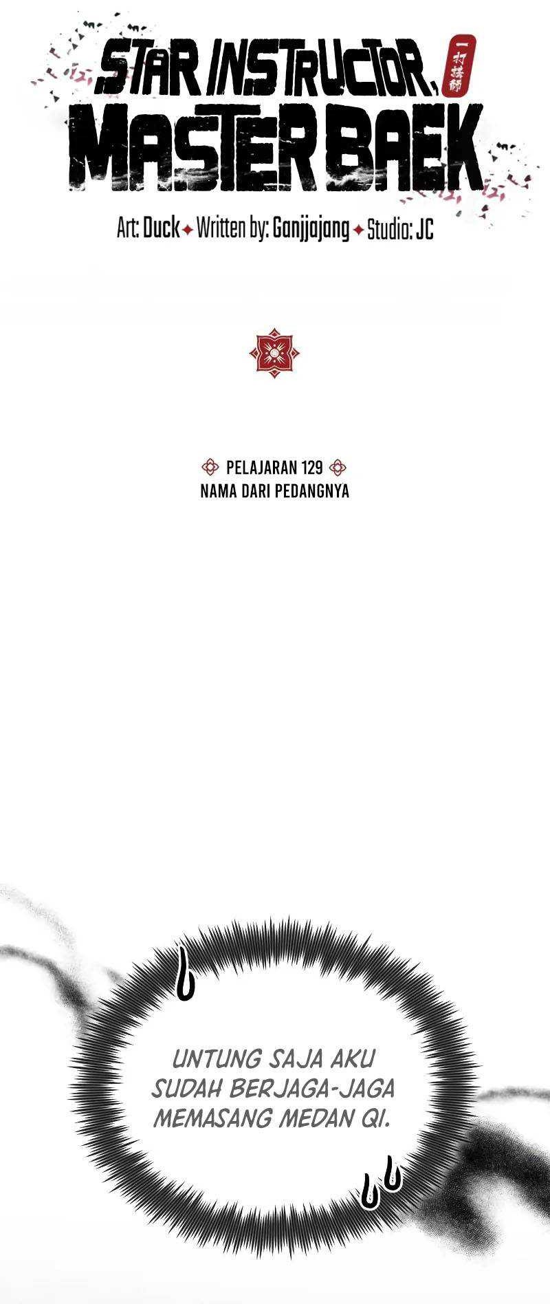 Number One Star Instructor Master Baek Chapter 129 Gambar 4