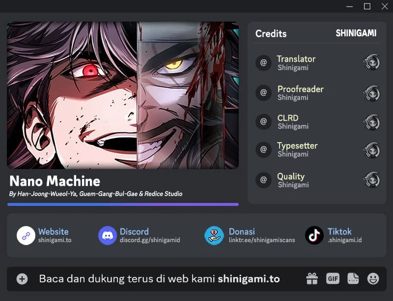 Komik Nano Machine Chapter 285 gambar nomor 1