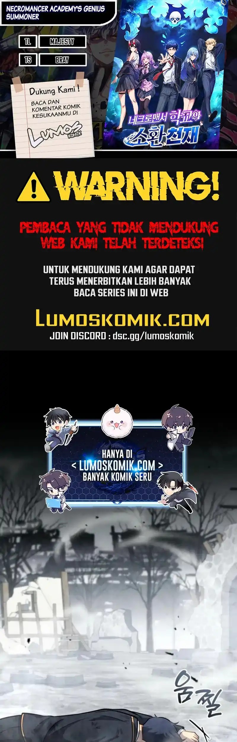 Komik Necromancer Academy’s Genius Summoner Chapter 198 gambar nomor 1