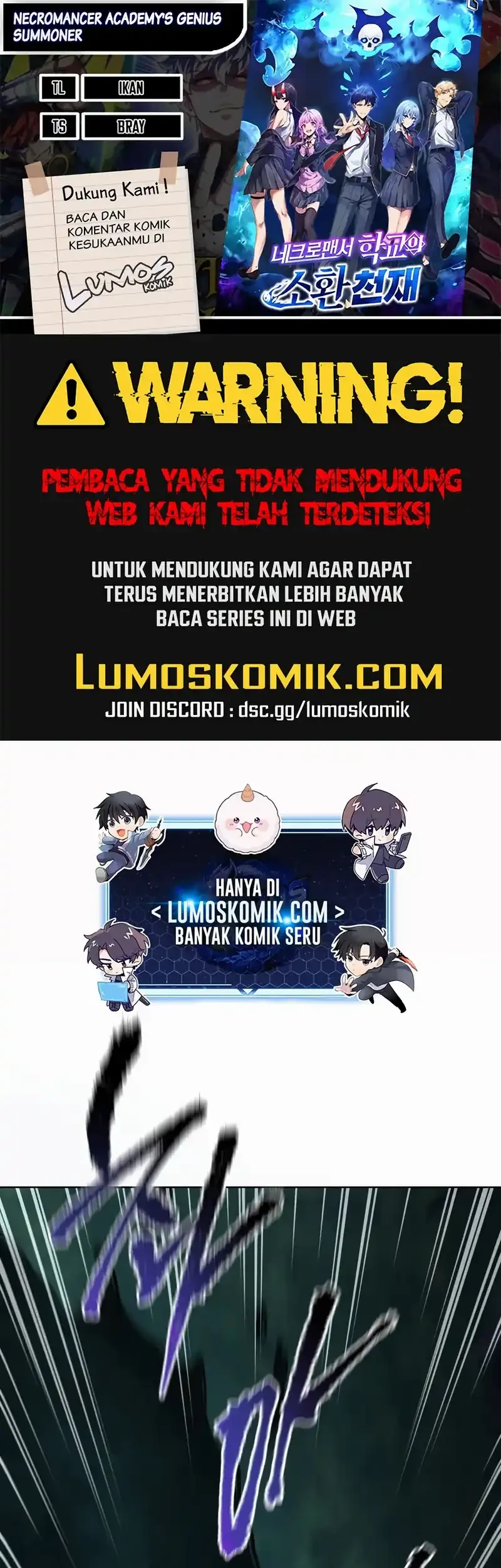 Komik Necromancer Academy’s Genius Summoner Chapter 203 gambar nomor 1