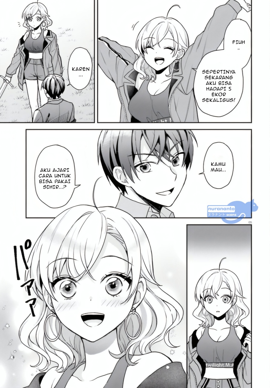 Negatte mo Nai Tsuihou Go kara no Slow Life? Intai Shita Hazu ga Nariyuki de Bishoujo Gal no Shishou ni Nattara Naze ka Mechakucha Natsukareta Chapter 5 Gambar 6