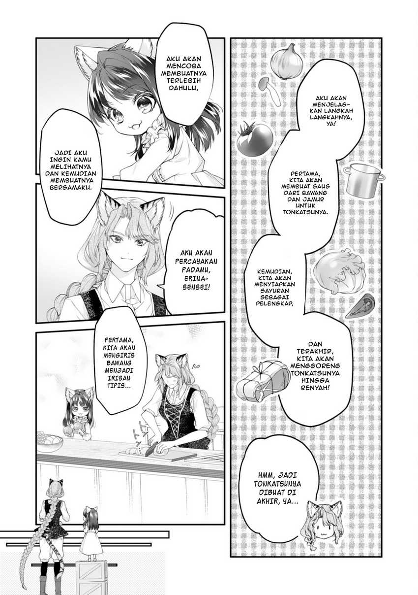Neko Neko Youjo no Aijou Gohan ~Isekai de Mofumofu-tachi ni Ryouri wo Tsukurimasu!~ Chapter 4 Gambar 17