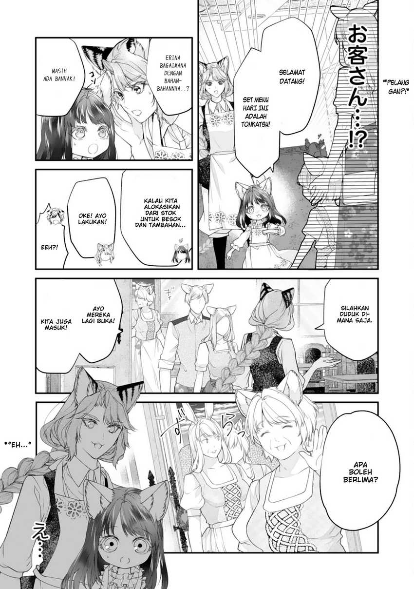 Neko Neko Youjo no Aijou Gohan ~Isekai de Mofumofu-tachi ni Ryouri wo Tsukurimasu!~ Chapter 5 Gambar 12