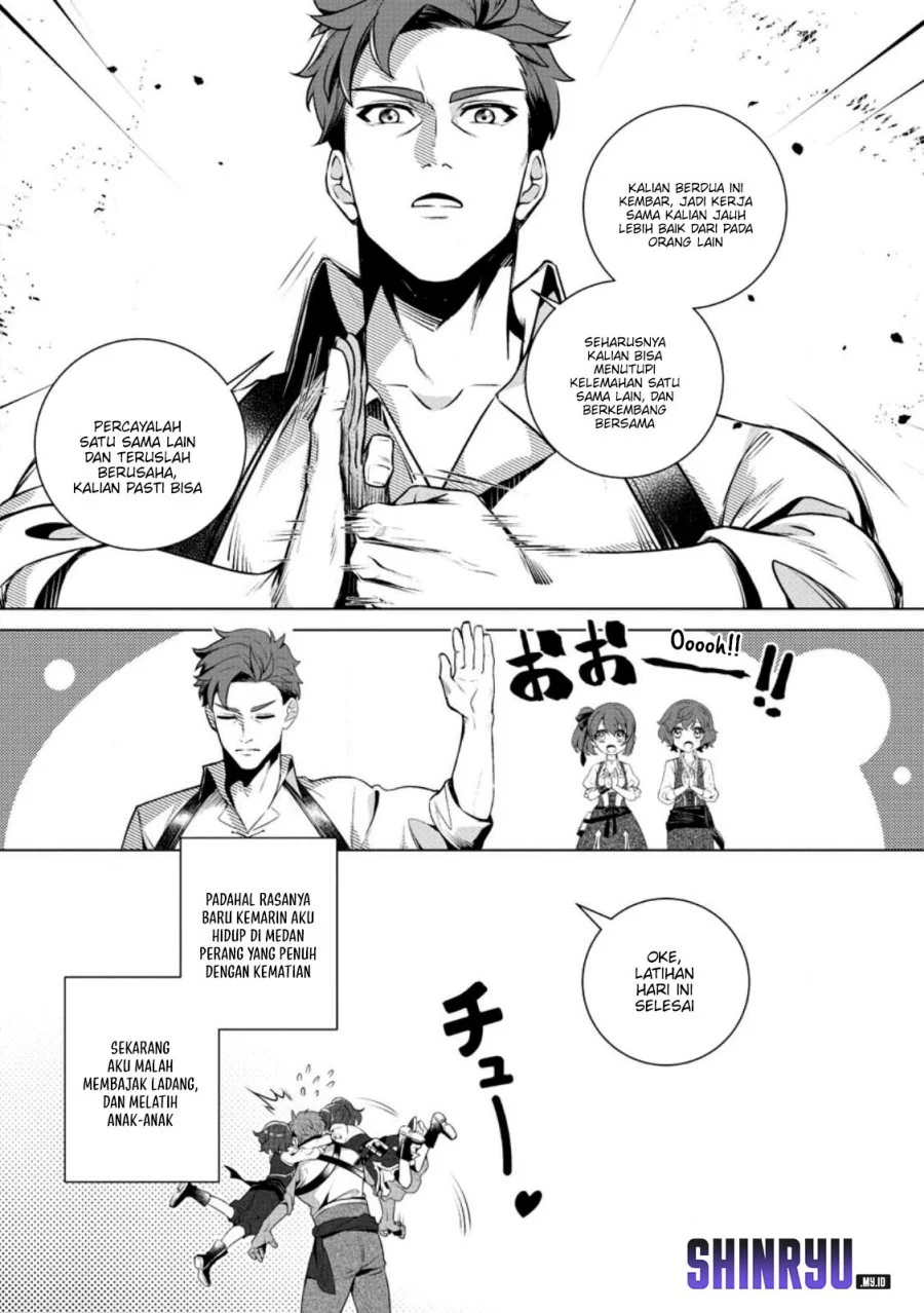 Netorare Tsuihousareta Saikyou Kishi Danchou No Ossan, Katainaka De Eiyuu Ni Matsuriagerareru Chapter 2 Gambar 15