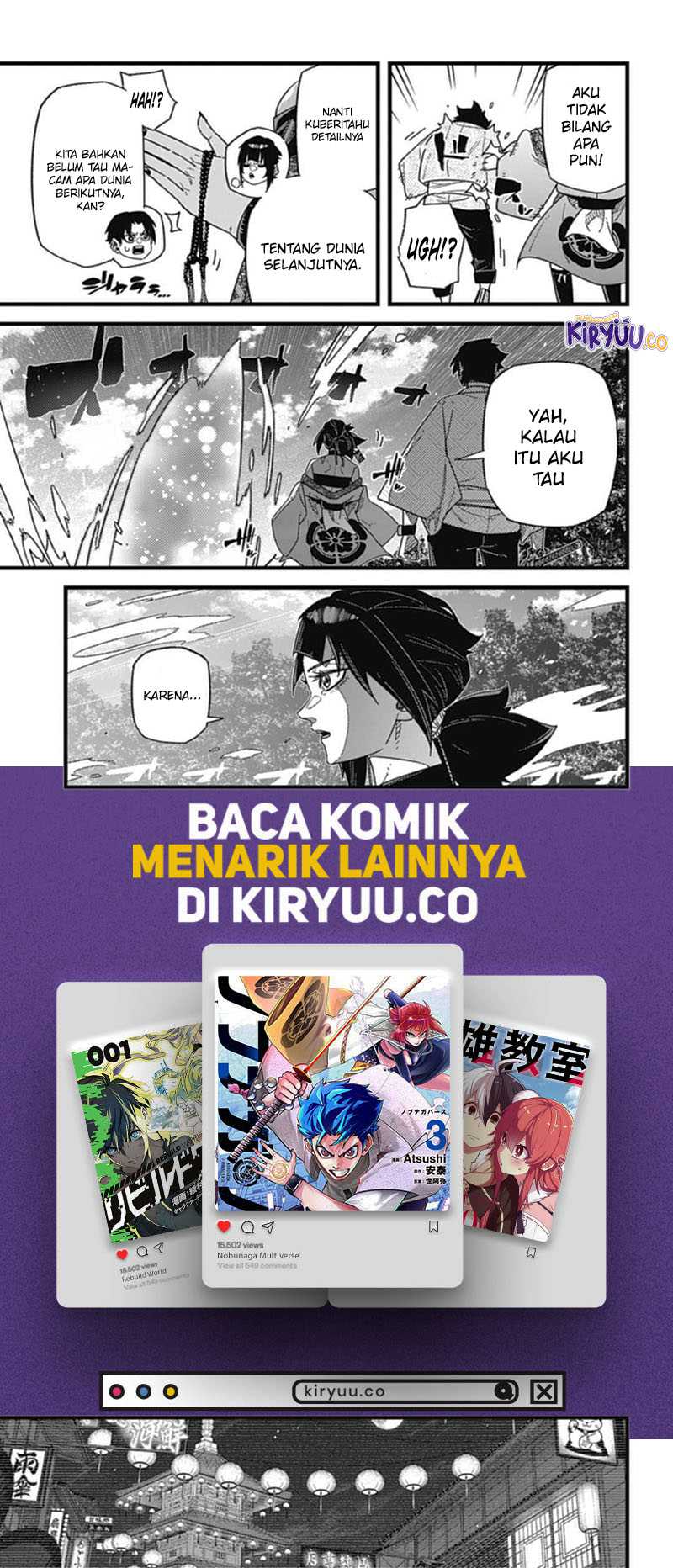 Nobunaga Multiverse Chapter 7.5 Gambar 9