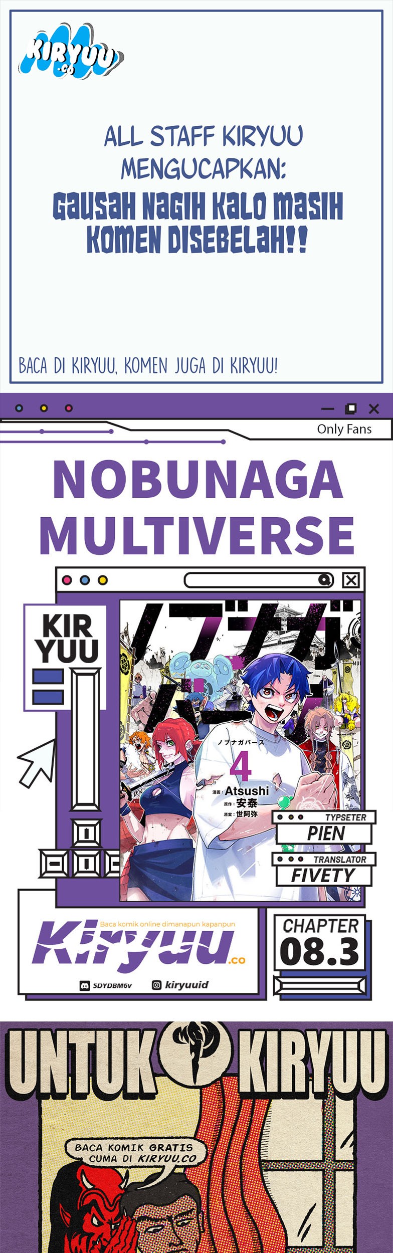 Komik Nobunaga Multiverse Chapter 8.3 gambar nomor 1