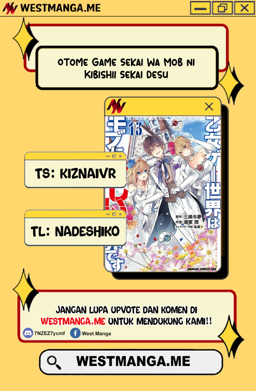 Komik Otome Game Sekai wa Mob ni Kibishii Sekai Desu Chapter 71 gambar nomor 1