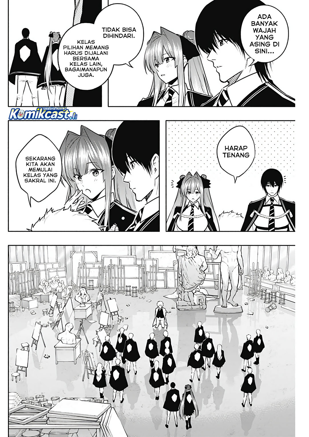 Ouritsu Mahou Gakuen no Saikasei: Slum Agari no Saikyou Mahoushi, Kizoku darake no Gakuen de Musou suru Chapter 131 Gambar 11