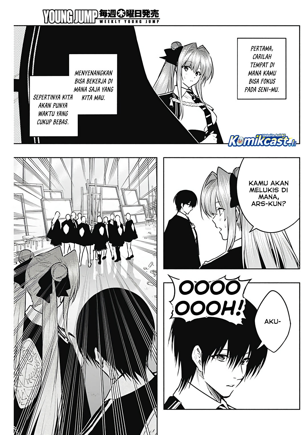 Ouritsu Mahou Gakuen no Saikasei: Slum Agari no Saikyou Mahoushi, Kizoku darake no Gakuen de Musou suru Chapter 131 Gambar 12