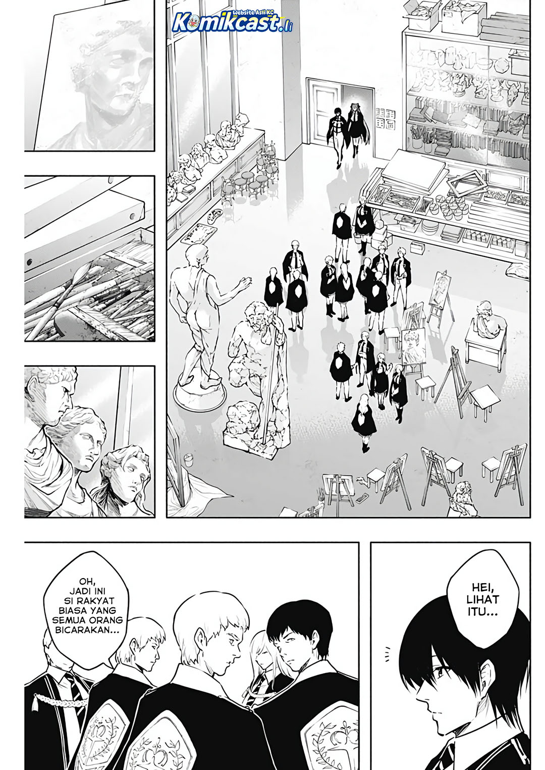 Ouritsu Mahou Gakuen no Saikasei: Slum Agari no Saikyou Mahoushi, Kizoku darake no Gakuen de Musou suru Chapter 131 Gambar 9