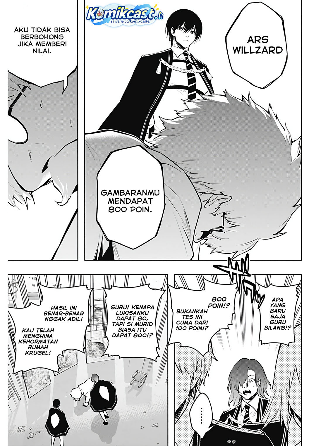 Ouritsu Mahou Gakuen no Saikasei: Slum Agari no Saikyou Mahoushi, Kizoku darake no Gakuen de Musou suru Chapter 133 Gambar 13