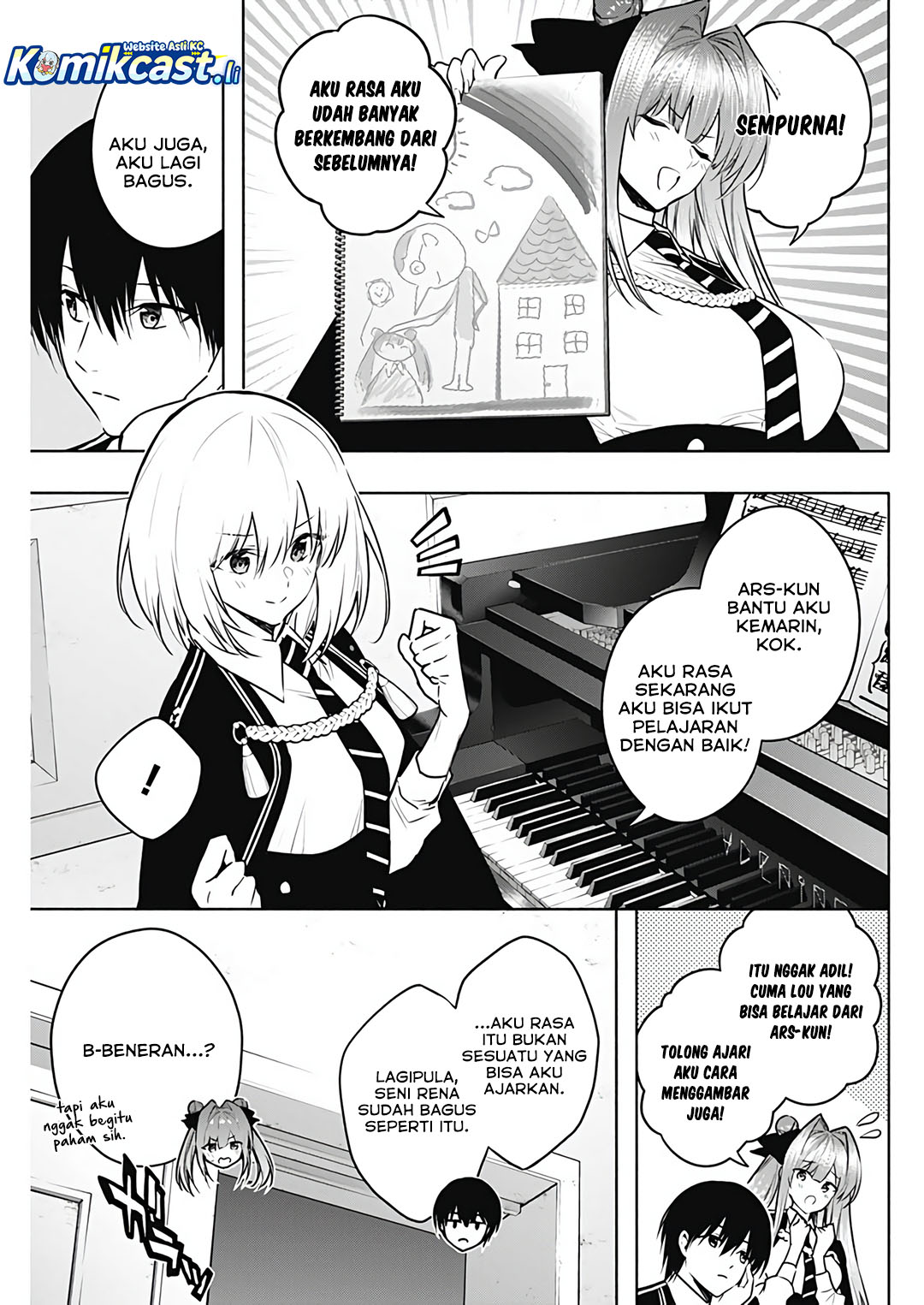 Ouritsu Mahou Gakuen no Saikasei: Slum Agari no Saikyou Mahoushi, Kizoku darake no Gakuen de Musou suru Chapter 137 Gambar 3