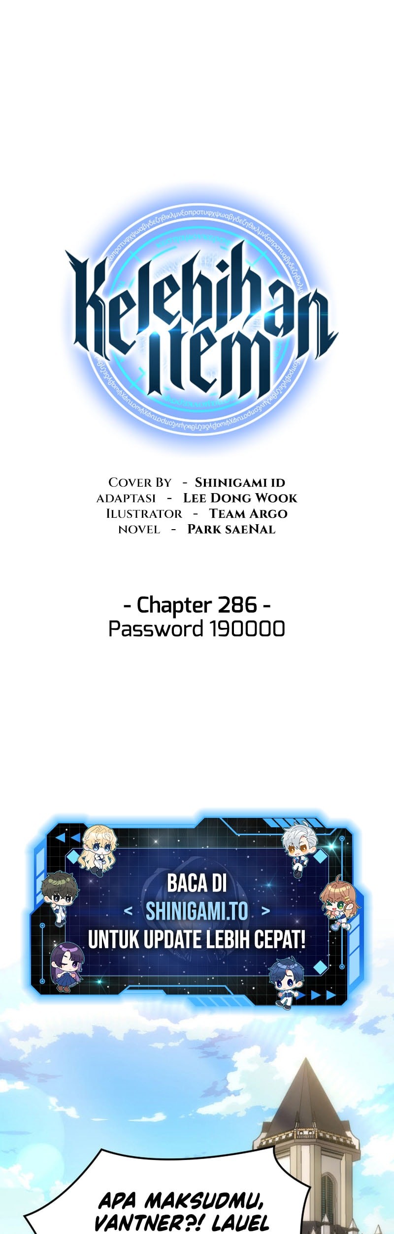 Manhwa Overgeared Chapter 286 gambar nomor 2