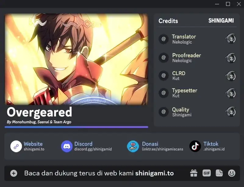 Komik Overgeared Chapter 292 gambar nomor 1
