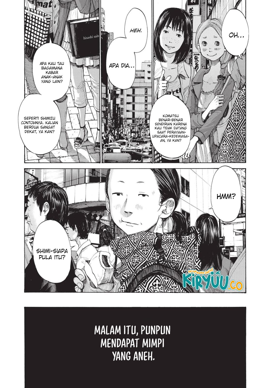 Oyasumi Punpun Chapter 98 Gambar 9
