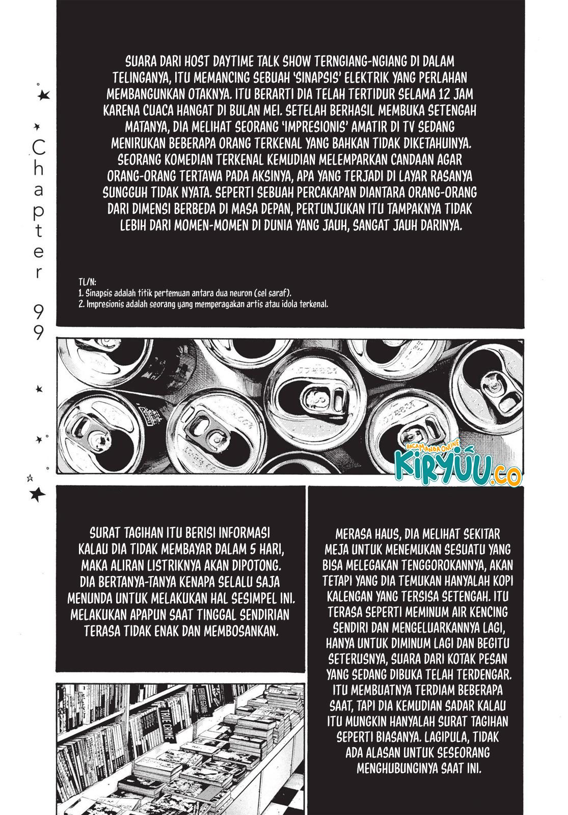 Komik Oyasumi Punpun Chapter 99 gambar nomor 1