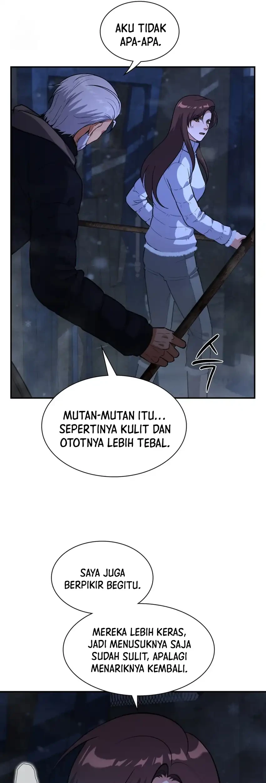 Office Worker in the Ice Age Apocalypse Chapter 37 Gambar 51