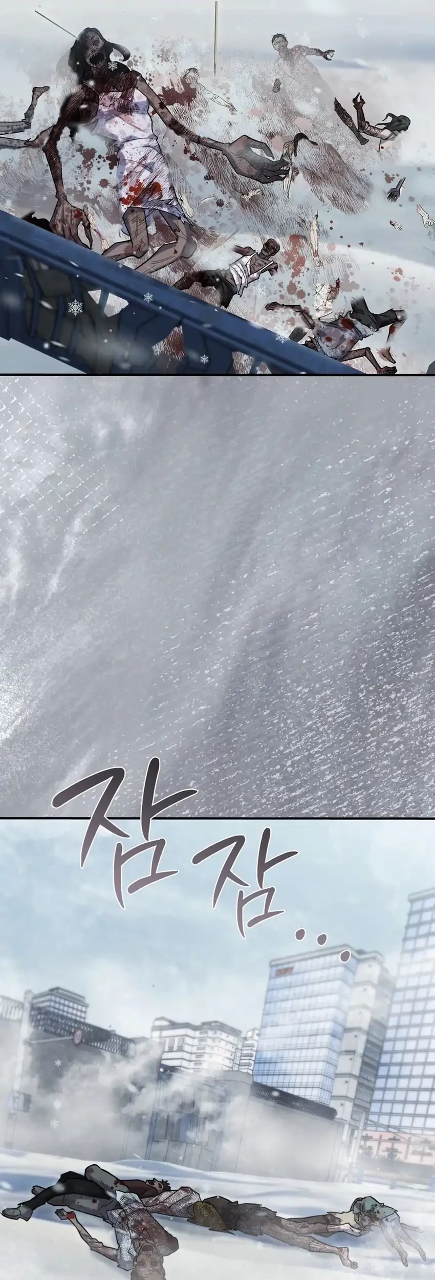 Office Worker in the Ice Age Apocalypse Chapter 37 Gambar 57