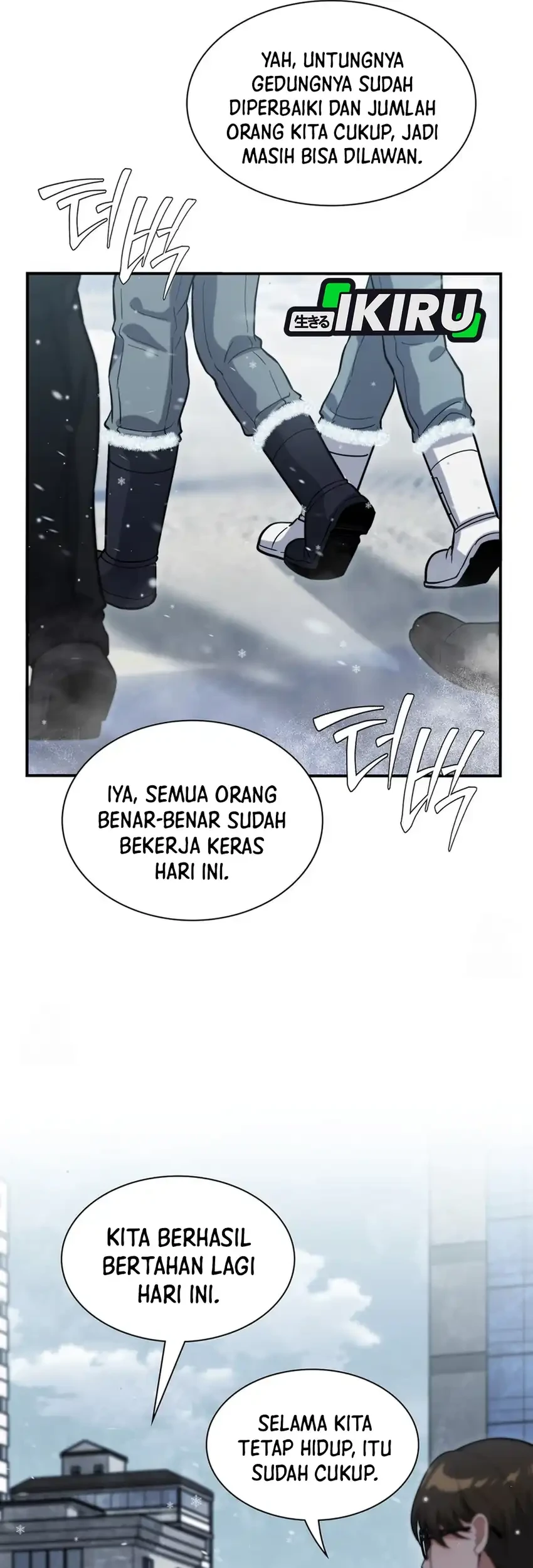 Office Worker in the Ice Age Apocalypse Chapter 37 Gambar 59