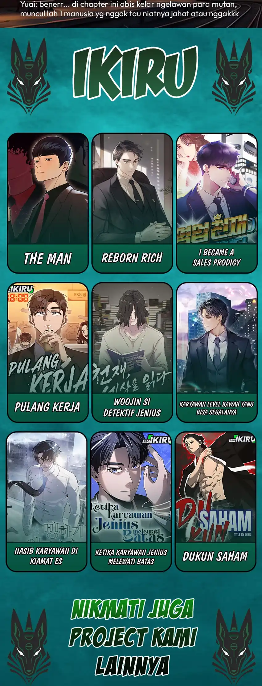 Office Worker in the Ice Age Apocalypse Chapter 37 Gambar 81