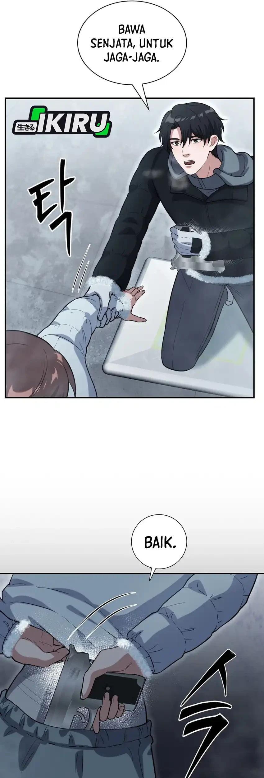 Office Worker in the Ice Age Apocalypse Chapter 38 Gambar 78